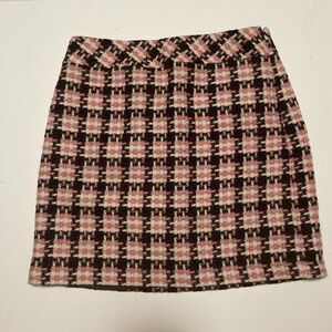 Loft Tweed Wool Skirt